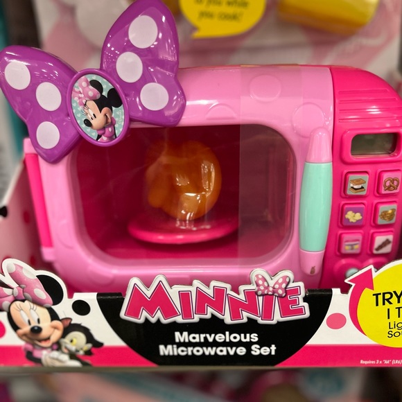 Toys Minnie Mouse Microwave Just Play 88112 Minnie Bowtique Marvelous